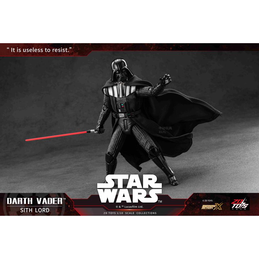 ZD TOYS スター・ウォーズ アクションフィギュア ダース・ベイダー 【7
