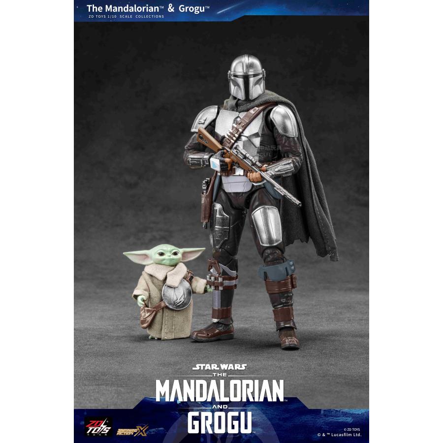 ZD TOYS スター・ウォーズ アクションフィギュア マンダロリアン