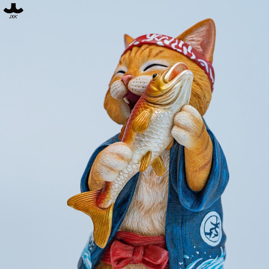 送料無料◇ 鯛抱え猫親分 A JXK368A フィギュア JXKスタジオ 【9月予約