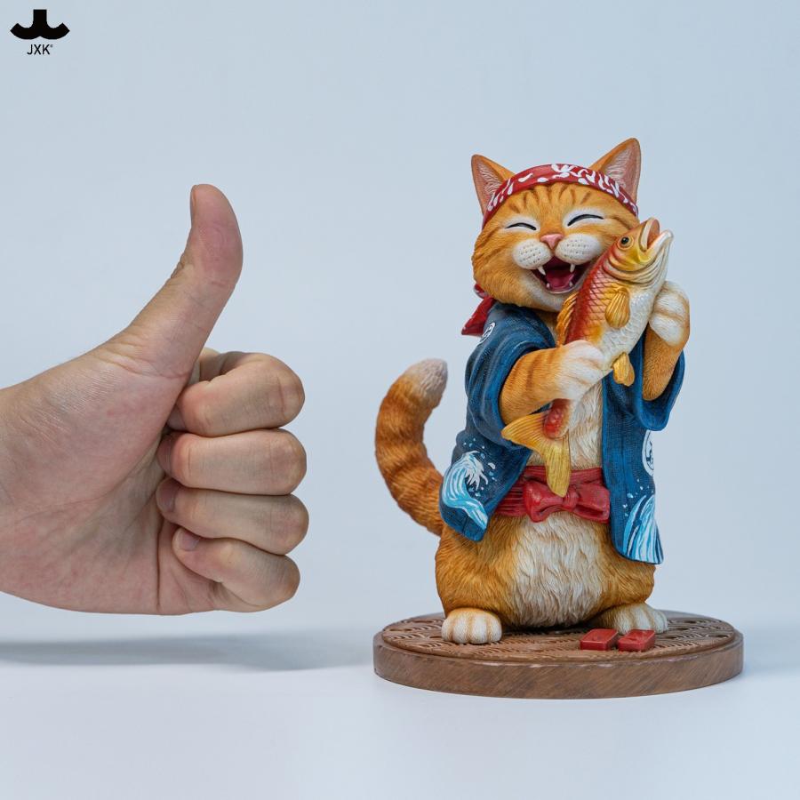 送料無料◇ 鯛抱え猫親分 A JXK368A フィギュア JXKスタジオ 【9月予約