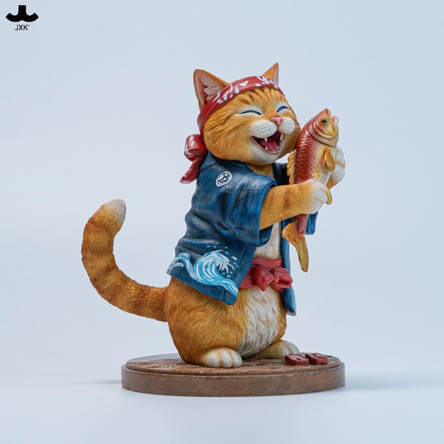 送料無料◇ 鯛抱え猫親分 A JXK368A フィギュア JXKスタジオ 【9月予約