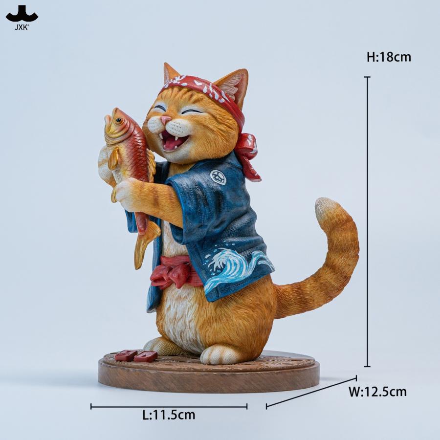 送料無料◇ 鯛抱え猫親分 A JXK368A フィギュア JXKスタジオ 【9月予約