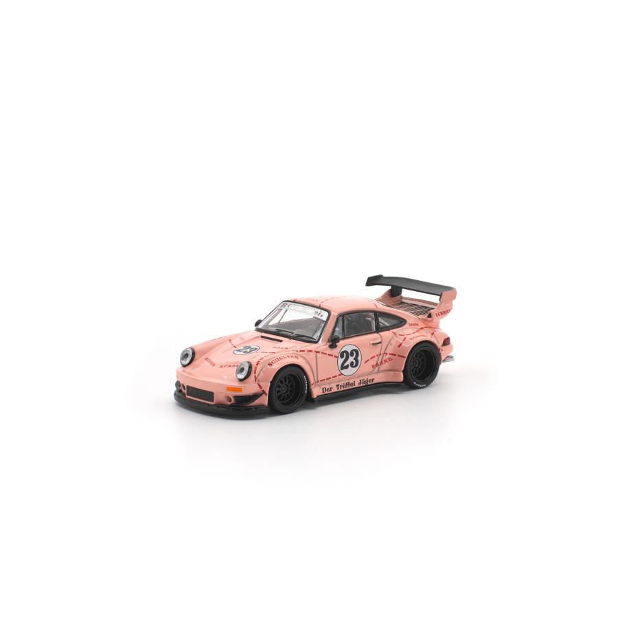 ポルシェ964ピンクピッグRWB 1/64ミニカー POP RACE PR640535 1/64 RWB 930 「ピンクピッグ」 【未定予約