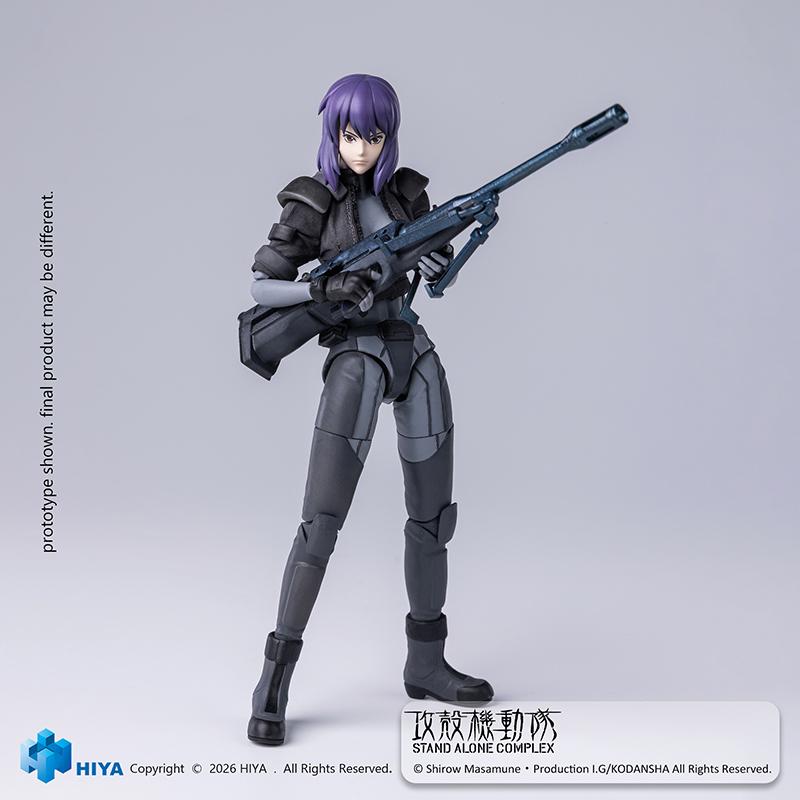 送料無料◇攻殻機動隊 STAND ALONE COMPLEX 1/12 草薙素子 バトル