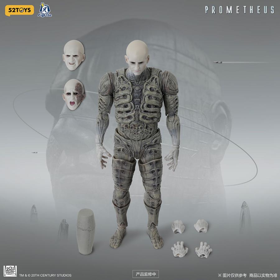 近所で捕まえた蛙（プロフ必読）【未開封4体セット】NECA プロメテウス 送料無料◇FIGLITE 1/12 プロメテウス エンジニア アクション