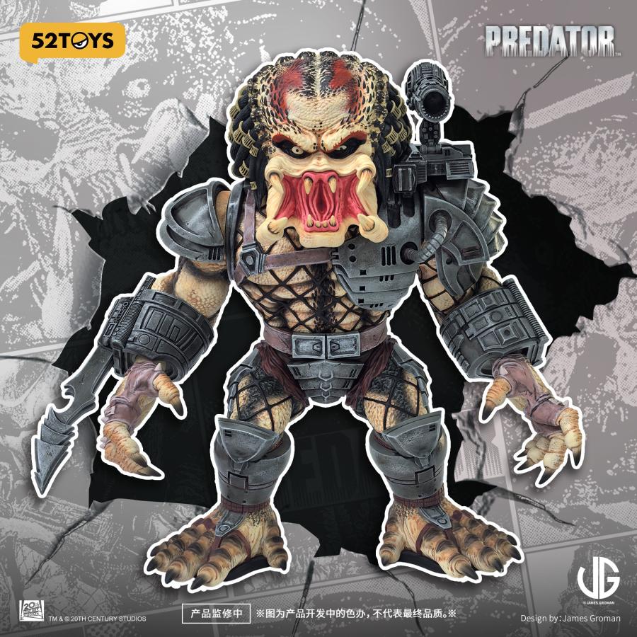 送料無料◇52TOYS 『プレデター』 James Groman Ver. ソフビフィギュア