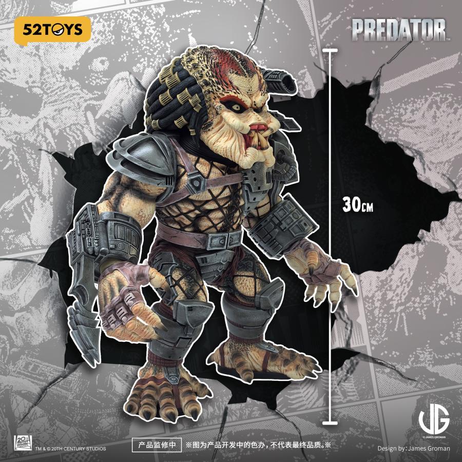 送料無料◇52TOYS 『プレデター』 James Groman Ver. ソフビフィギュア