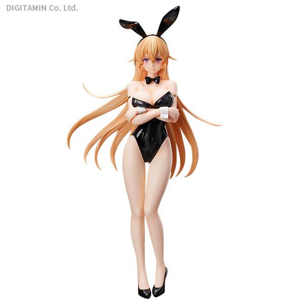 送料無料 Freeing 1 4 薙切えりな 生足バニーver 食戟のソーマ フィギュア 1月予約