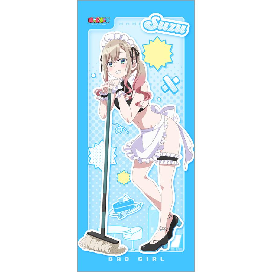 送料無料◇ばっどがーる 描き下ろし特大タペストリー メイド水着ver. 4