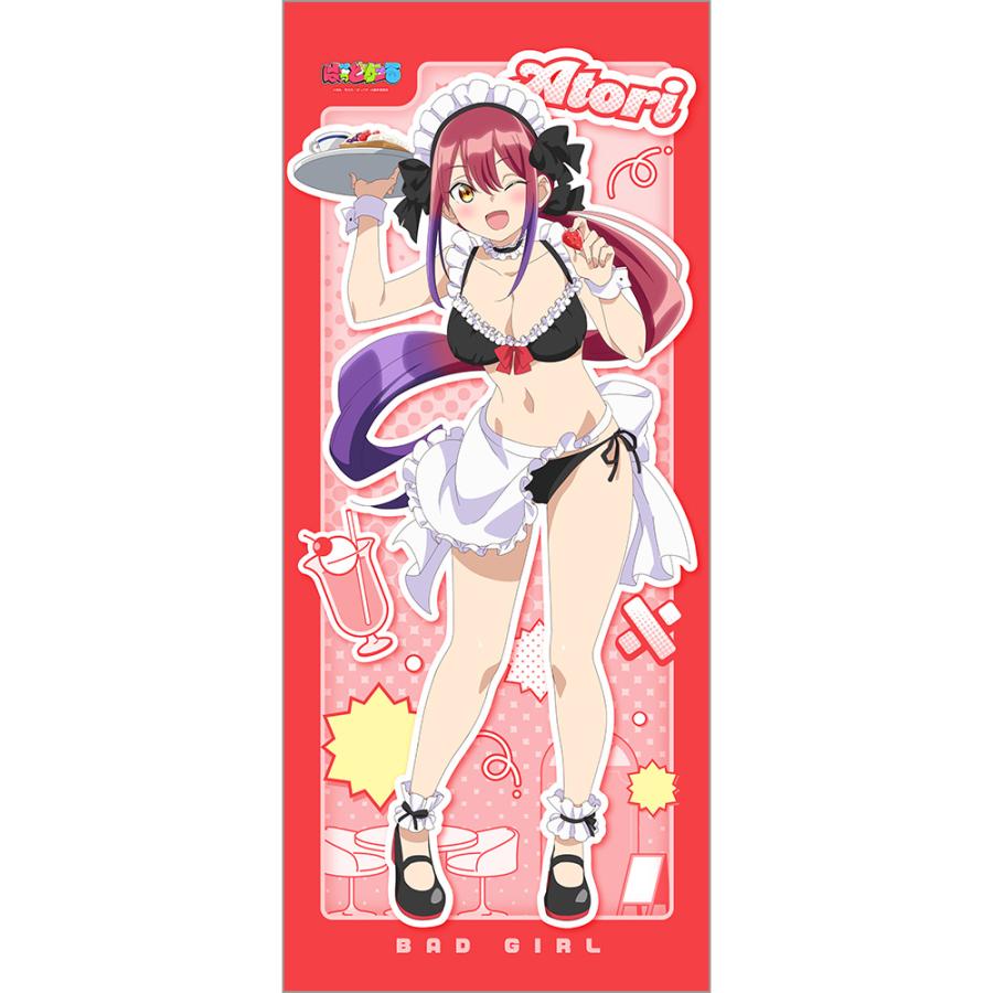 送料無料◇ばっどがーる 描き下ろし特大タペストリー メイド水着ver. 4