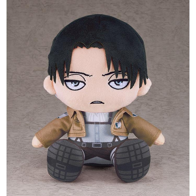 送料無料◇進撃の巨人 ぬいぐるみ 3種セット (エレン/ミカサ/リヴァイ