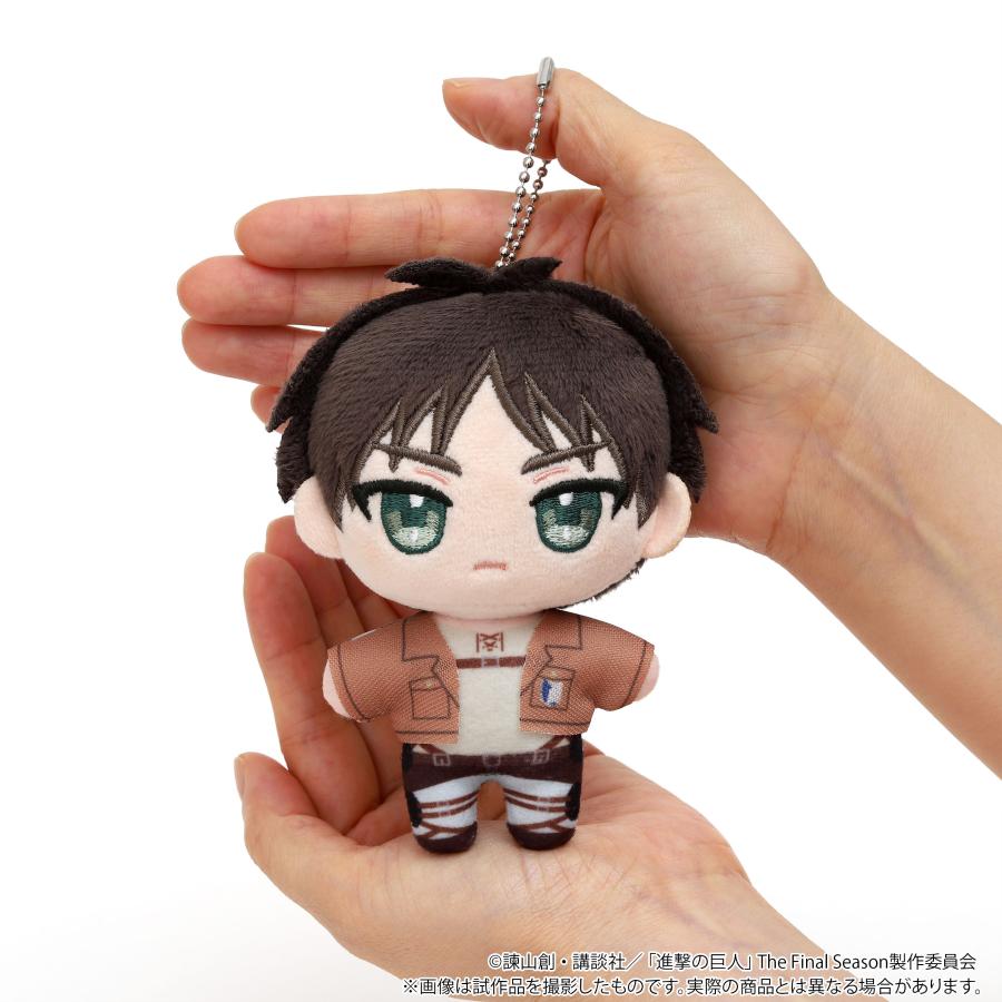 ムービック 進撃の巨人 ぬいパル (ぬいぐるみマスコット) 2種セット