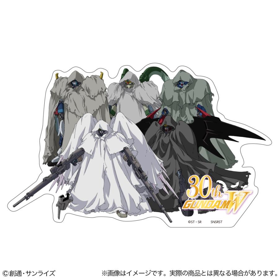 新機動戦記ガンダムW ステッカー 8種セット (ヒイロ/デュオ/トロワ