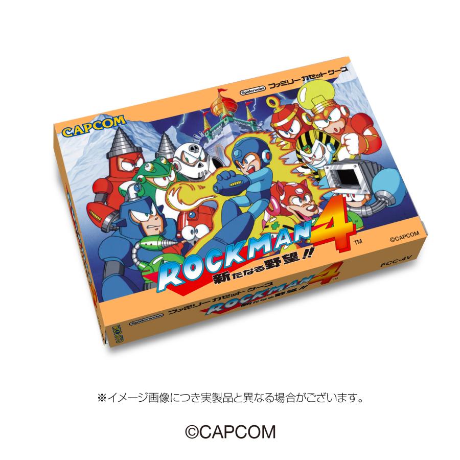 ファミリーカセットケース ロックマン4 スパイダーウェブス 【3月予約