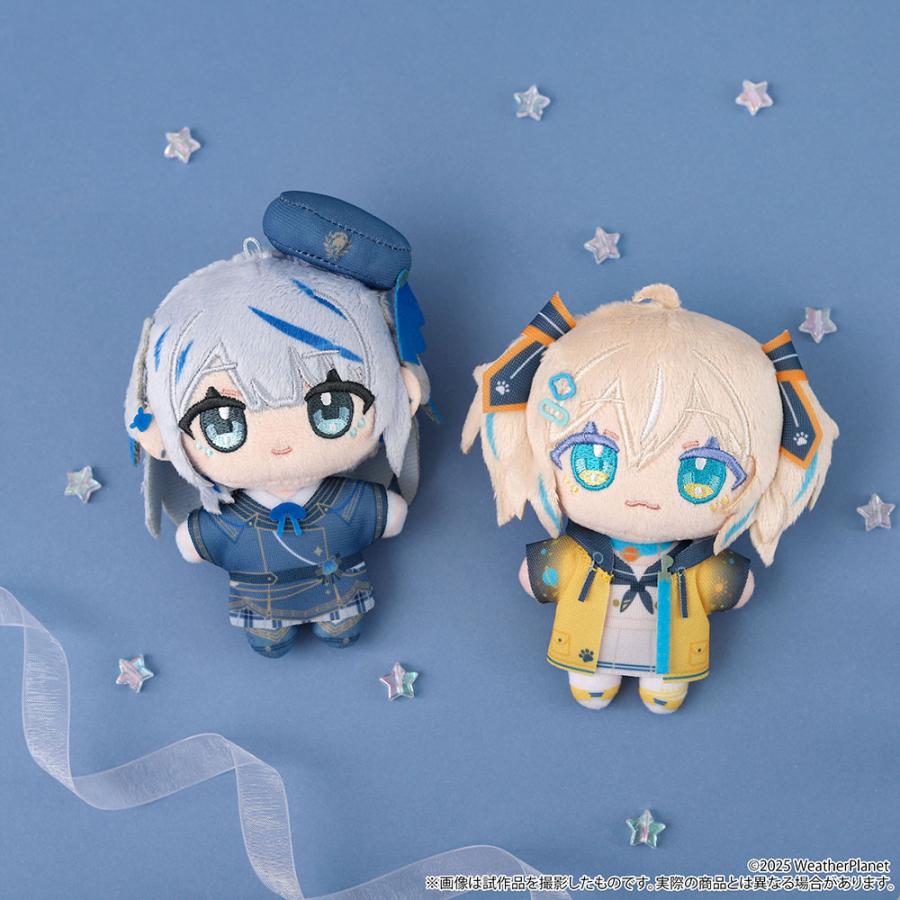 WeatherPlanet ぬいパル (ぬいぐるみマスコット) 2種セット (雨海ルカ