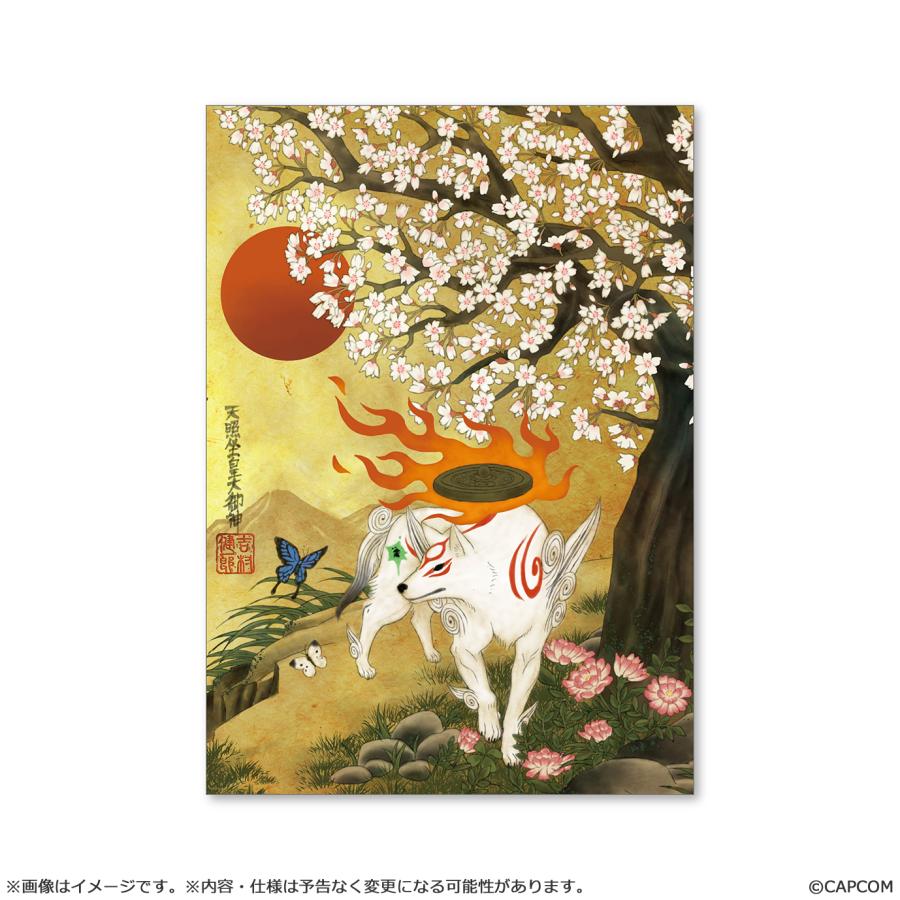 送料無料◇カプコン 『大神20周年記念 復刻アート企画』 B2ポスター 3