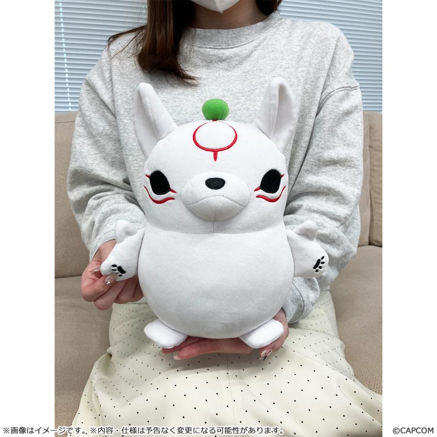 カプコン 『大神20周年記念 もちカワぬいぐるみ アマテラス（中) 【9月
