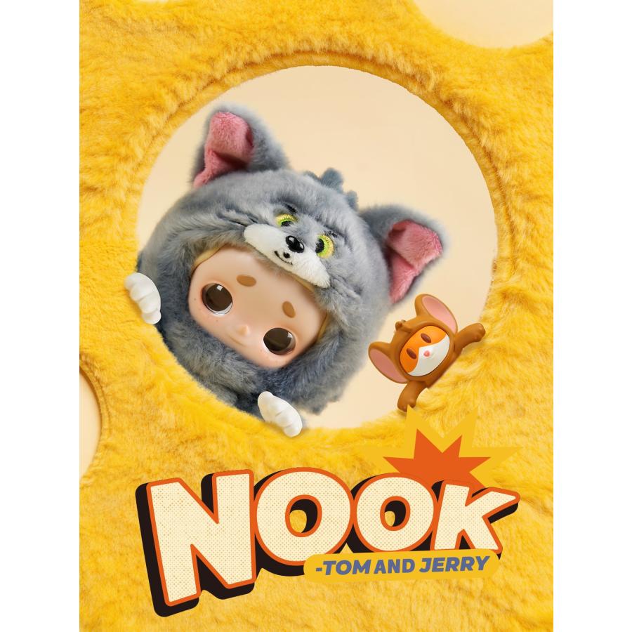 送料無料◇52TOYS NOOK×トムとジェリー ぬいぐるみ 【7月予約