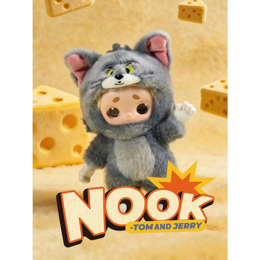 送料無料◇52TOYS NOOK×トムとジェリー ぬいぐるみ 【7月予約