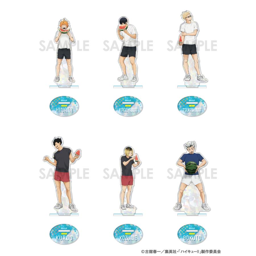 ハイキュー！！ アクリルスタンド 6種セット(日向/影山/月島/黒尾/孤爪