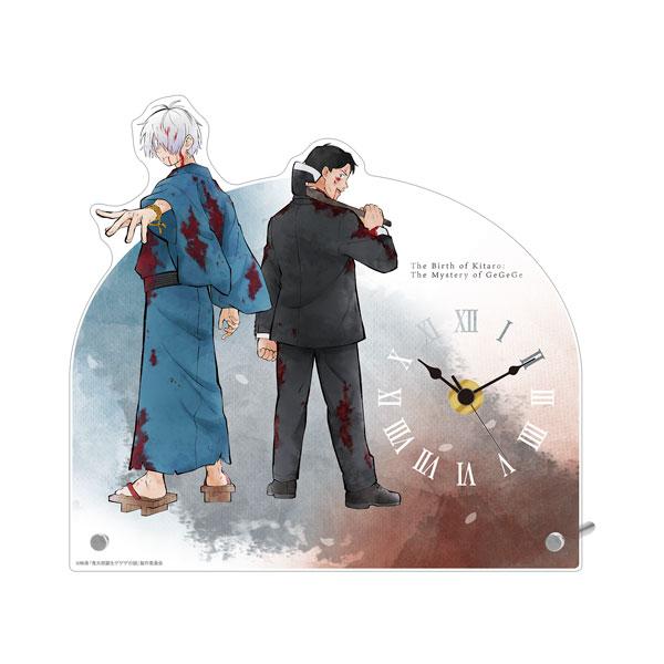 送料無料◇映画「鬼太郎誕生 ゲゲゲの謎」 描き下ろし 鬼太郎の父 鬼太郎誕生 ゲゲゲの謎 アクリルスタンド 水木 鬼太郎の父 鬼太郎の母 鬼太郎