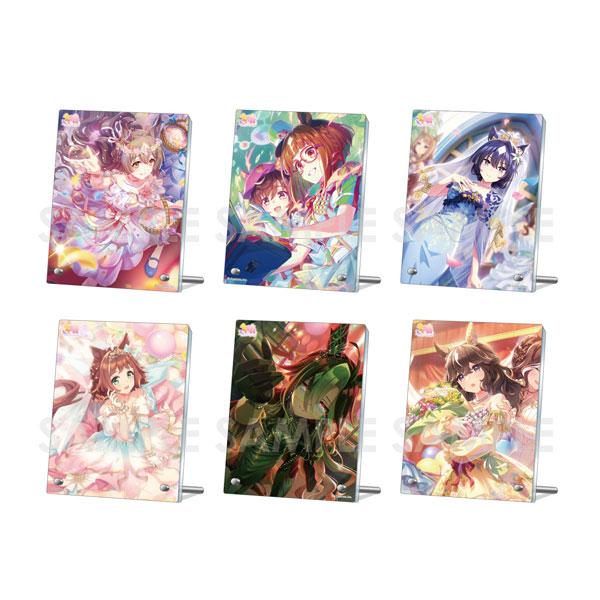 送料無料◇ウマ娘 プリティーダービー アクリルプレート 6種セット