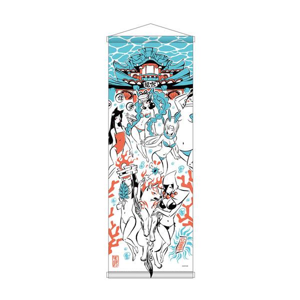 カプコン 『大神』 20周年記念 復刻アート企画 タペストリー 夏 〜吉村