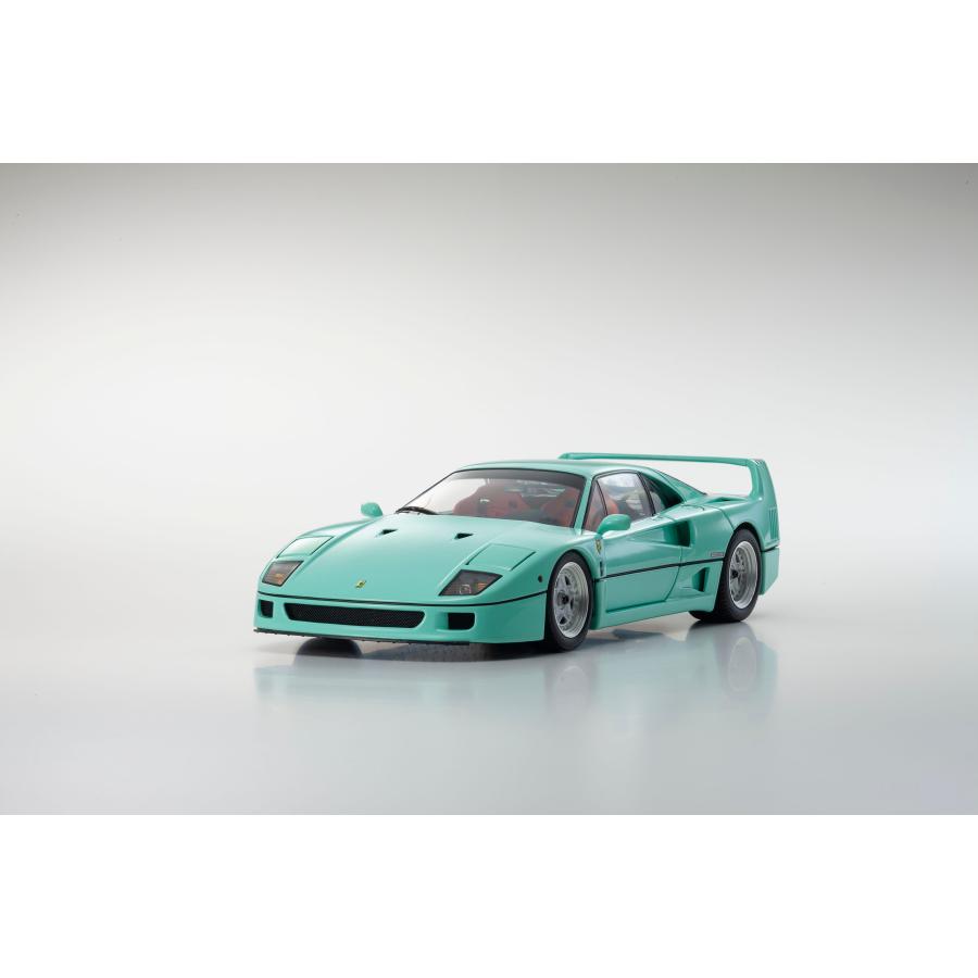 送料無料◆京商 KYOSHOオリジナル 1/18 フェラーリ F40 (ミントグリーン) ミニカー KS08416MG 【5月予約】｜digitamin｜11