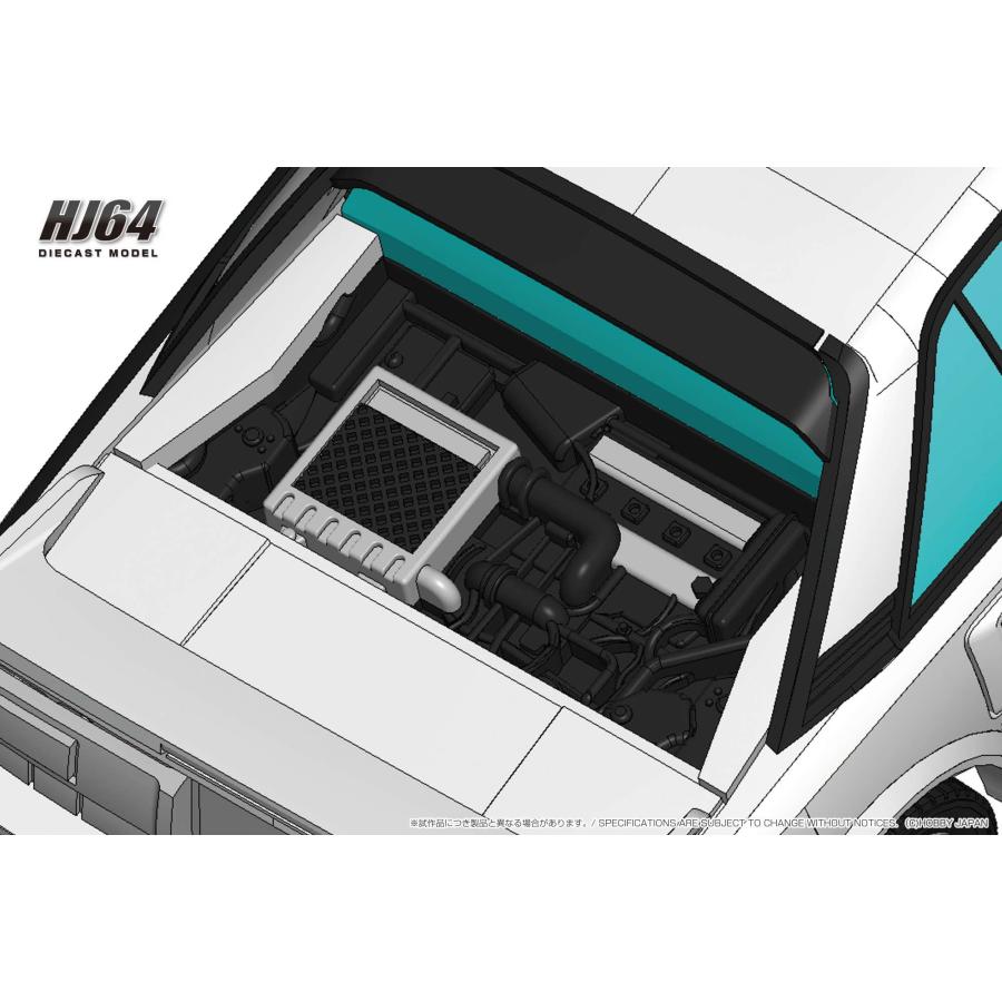 ホビージャパン 1/64 トヨタ MR2 1600G-LIMITED SUPER CHARGER 1988 T BAR ROOF スパークルウェーブトーニング ミニカー HJ643056AWS 【6月予約】｜digitamin｜04