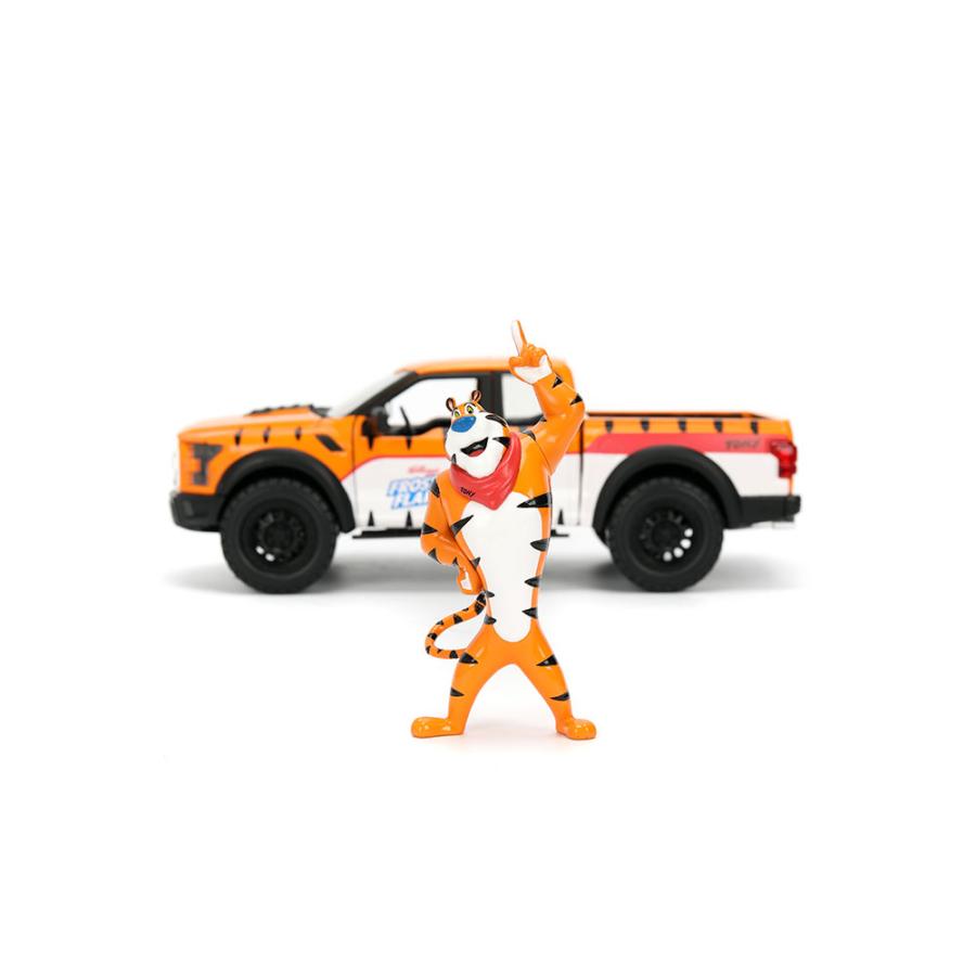 Jada Toys2017 フォード F-150 ラプター & トニーザタイガー 2017 Ford F-150 Raptor with Tony The Tiger Frosted Flakes Figure
