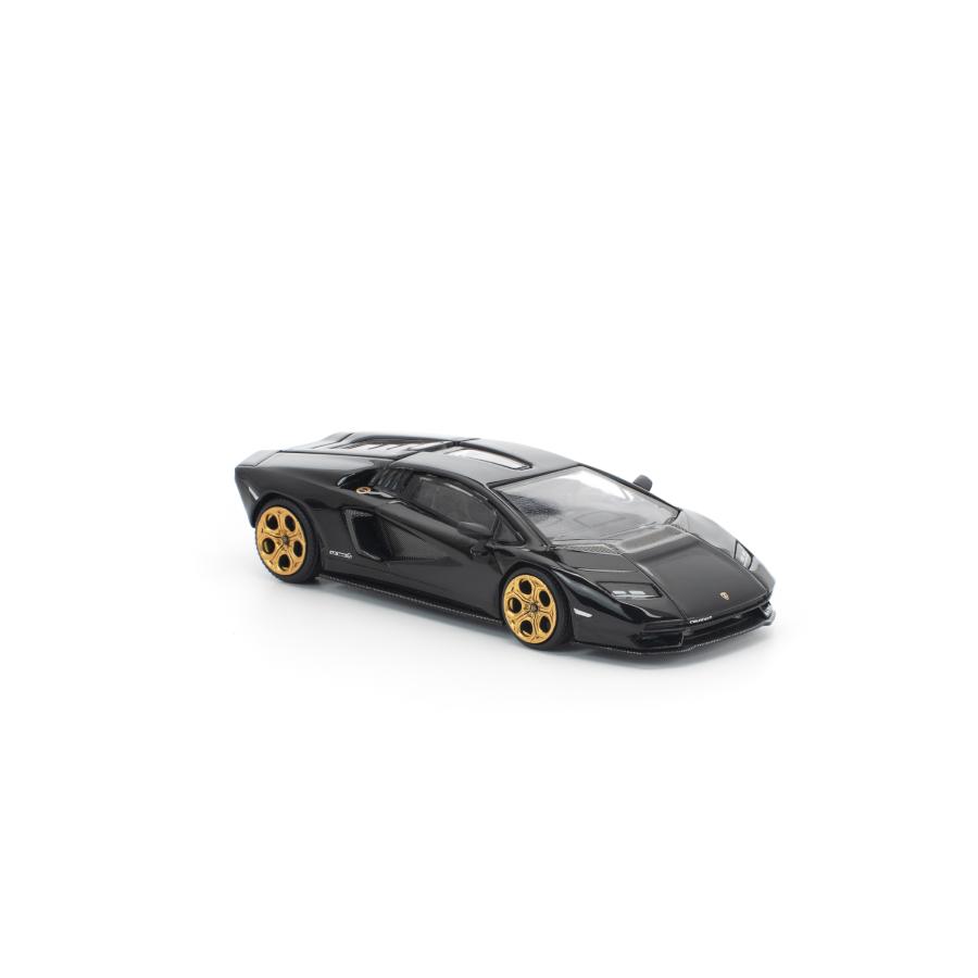 POP RACE 1/64 ランボルギーニ LPI800-4 (ディープブラック) ミニカー
