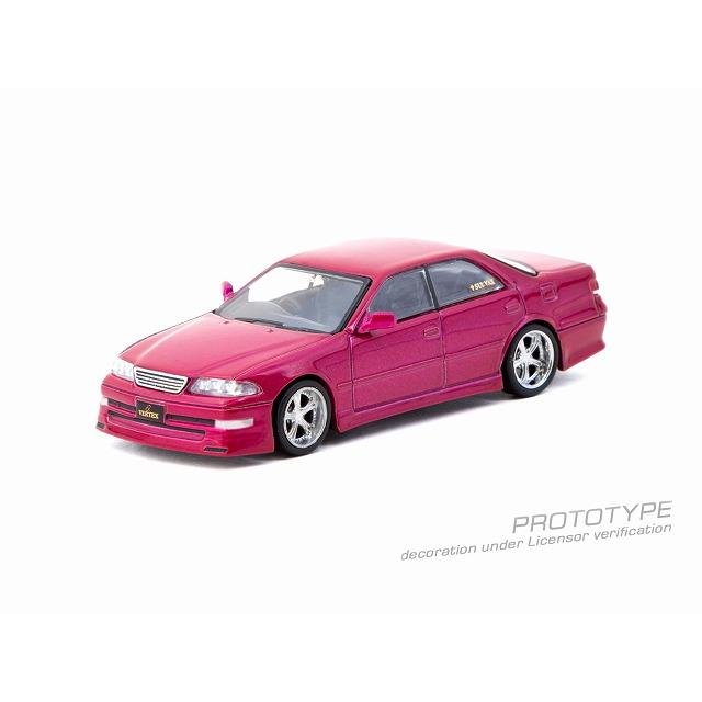 ターマック 1/64 VERTEX トヨタ・マークII JZX100 (メタリックレッド