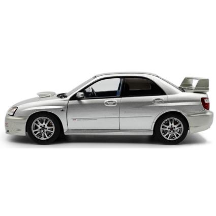 送料無料◇SOLIDO 1/18 スバル インプレッサ WRX STI 2003 (シルバー