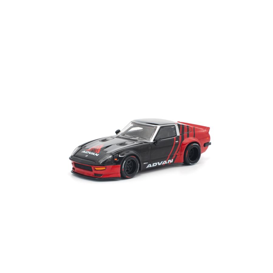 POP RACE 1/64 パンデム 280ZX アドバン ミニカー PR640335 【1