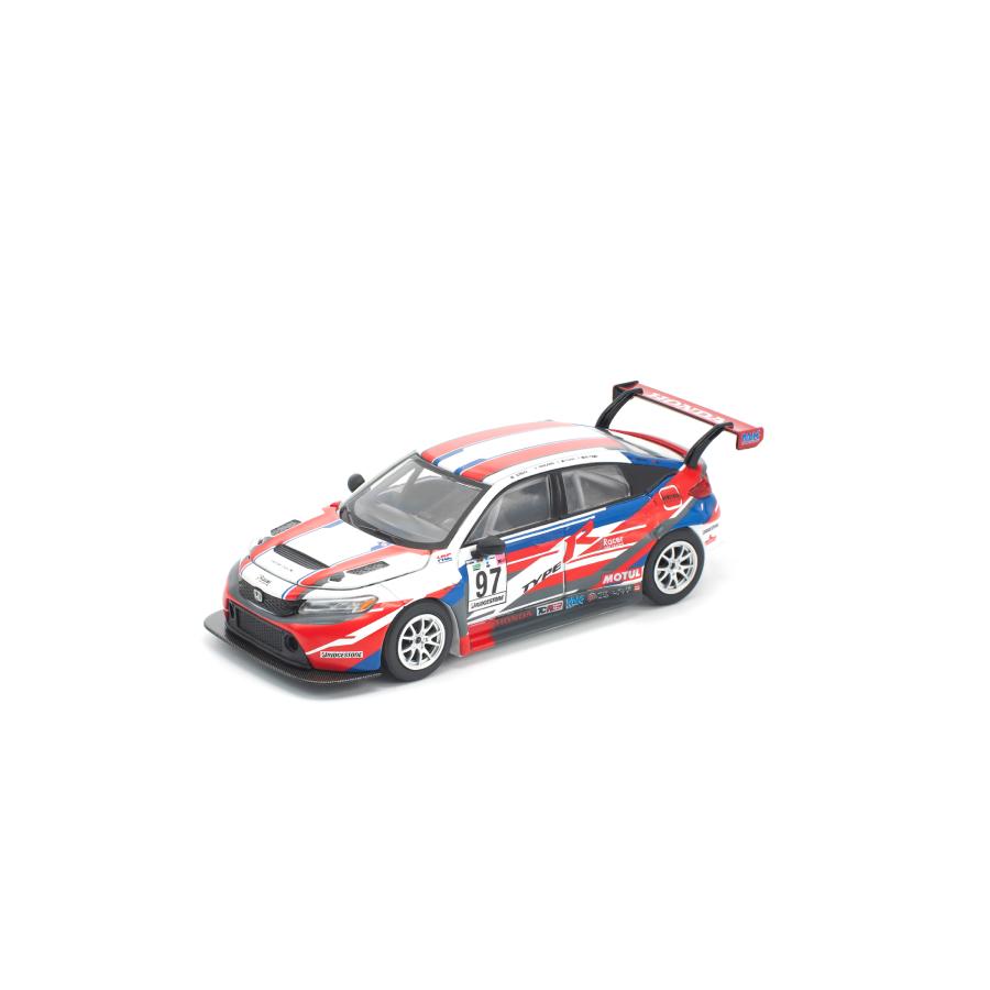 POP RACE 1/64 ホンダ シビック タイプR (FL5) TCR M&Kレーシング