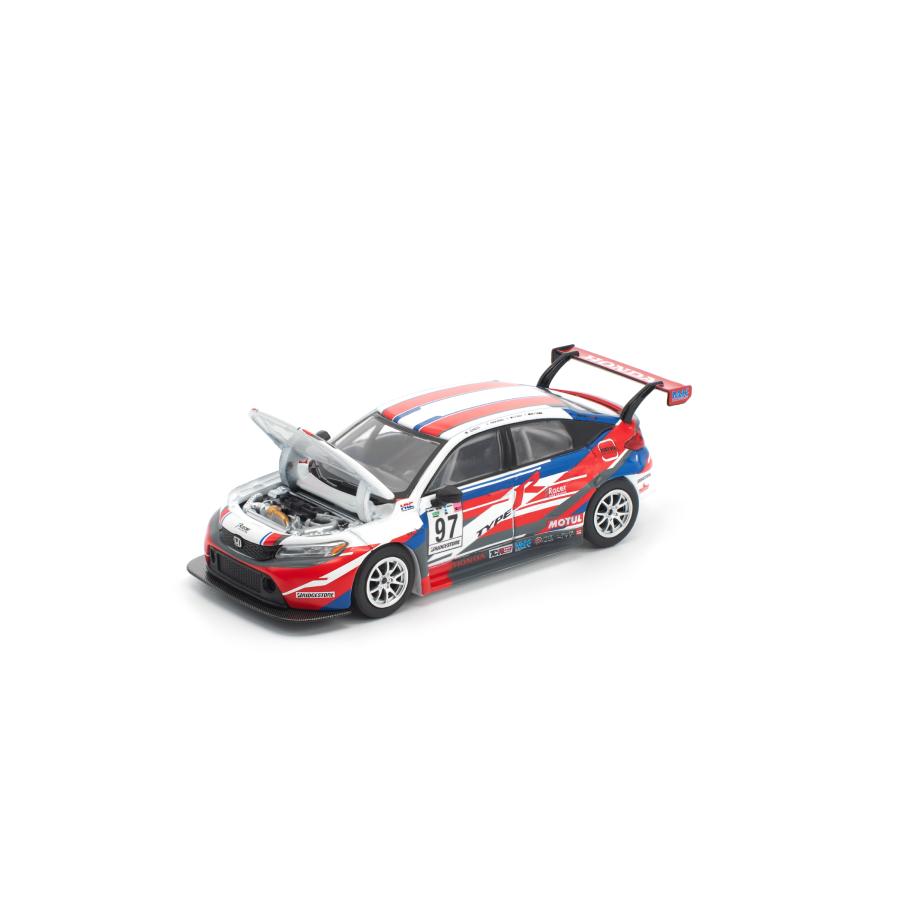 POP RACE 1/64 ホンダ シビック タイプR (FL5) TCR M&Kレーシング