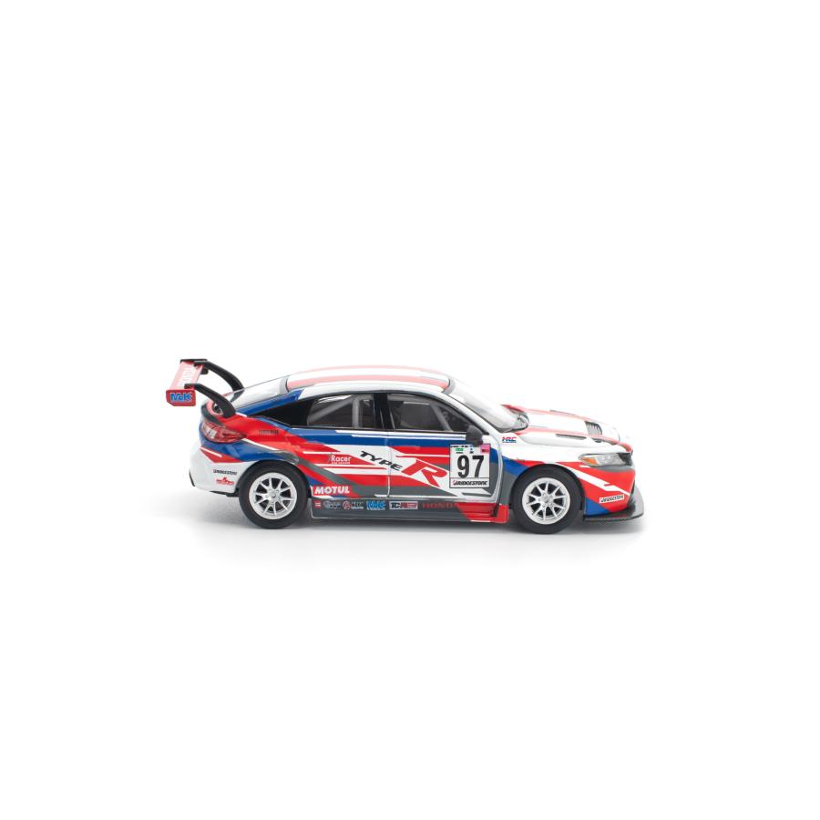 POP RACE 1/64 ホンダ シビック タイプR (FL5) TCR M&Kレーシング