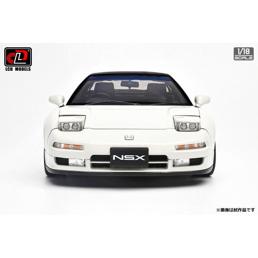 送料無料◇LCD MODELS 1/18 ホンダ NSX (NA1) ホワイト ミニカー