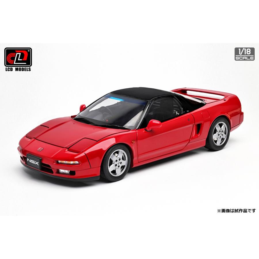 送料無料◇LCD MODELS 1/18 ホンダ NSX (NA1) レッド ミニカー