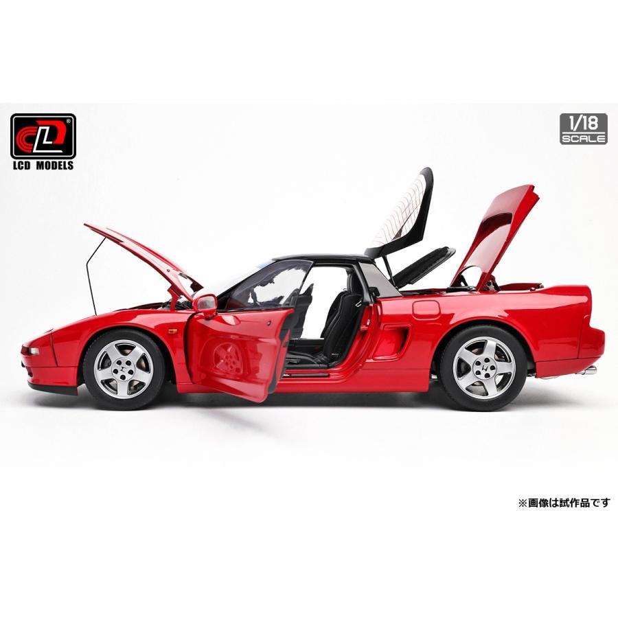 送料無料◇LCD MODELS 1/18 ホンダ NSX (NA1) レッド ミニカー