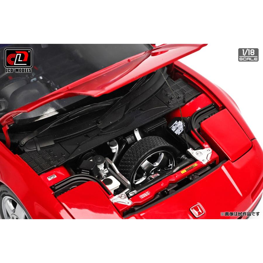 送料無料◇LCD MODELS 1/18 ホンダ NSX (NA1) レッド ミニカー