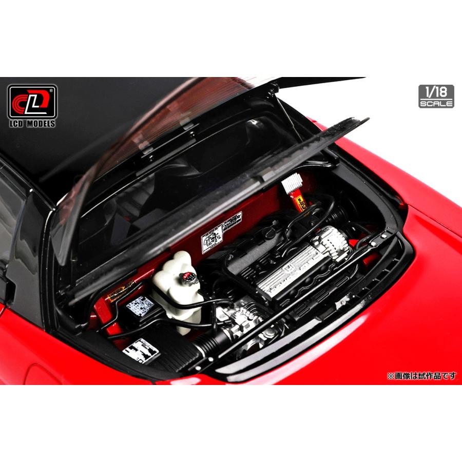 送料無料◇LCD MODELS 1/18 ホンダ NSX (NA1) レッド ミニカー
