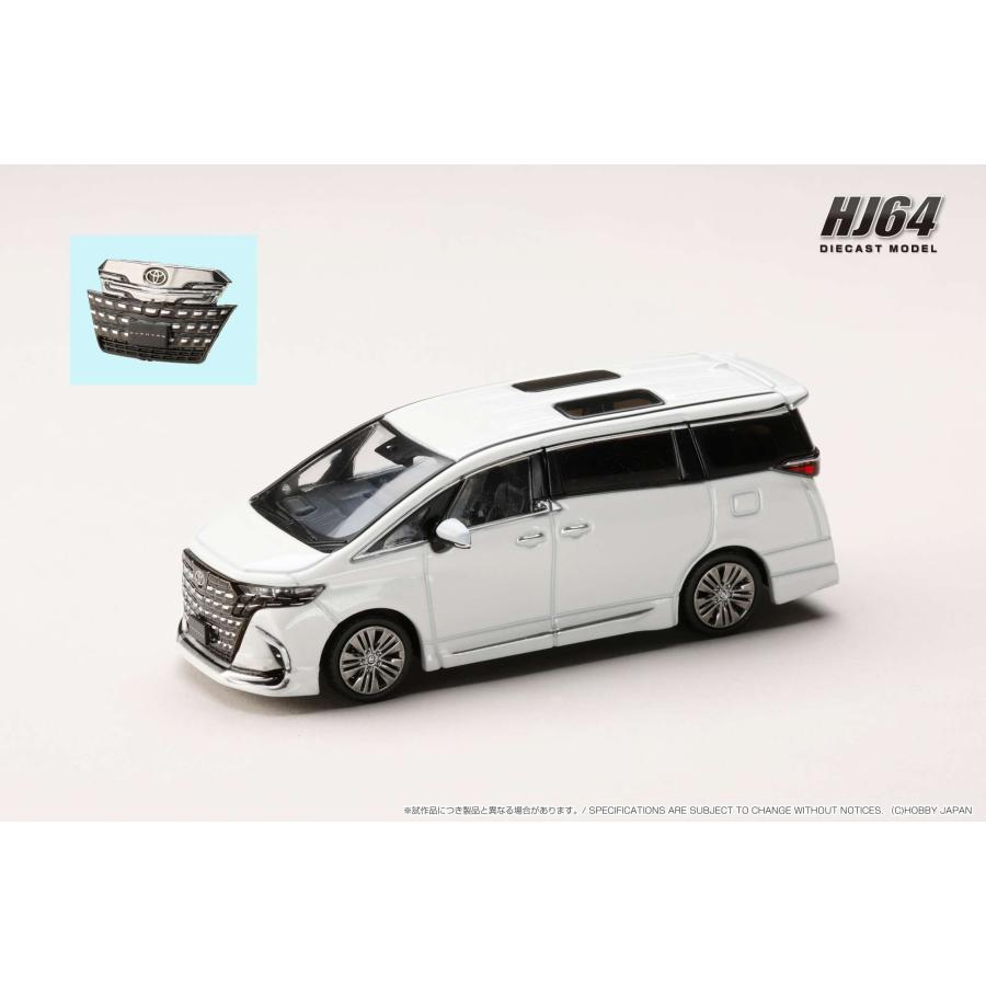ホビージャパン 1/64 トヨタ アルファード Z (H40W) / 純正