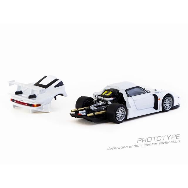 ターマック 1/64 ポルシェ・911 GT1 (ホワイト) 新金型 ターマック