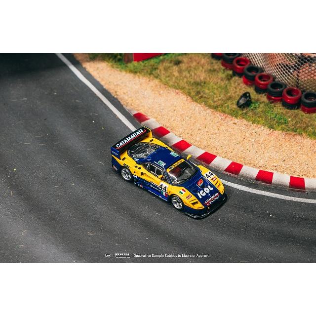 ターマックワークス フェラーリ F40 GT 特別版 ミニカー 2台セット Tarmac Works × ixo T64-076-92IGT02 フェラーリ F40 GT Italian