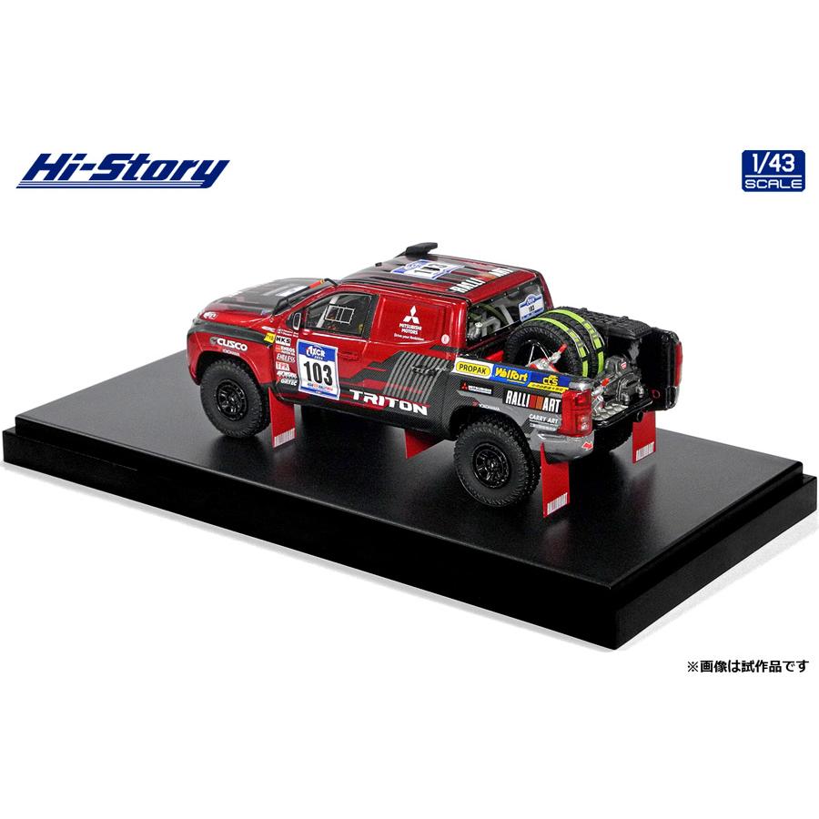 送料無料◇ハイストーリー 1/43 MITSUBISHI TRITON アジアクロス
