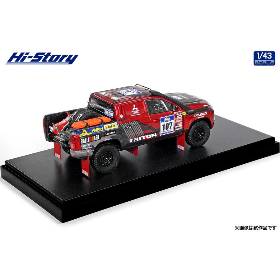 送料無料◇ハイストーリー 1/43 MITSUBISHI TRITON アジアクロス