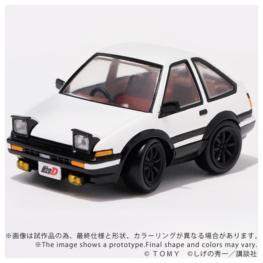 トミカ 送料無料◇Qビレッジ 頭文字D 2種セット (QV-05 Toyota AE86