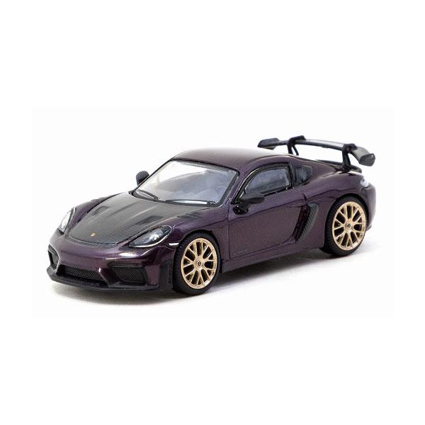 ターマック 1/64 ポルシェ ケイマン GT4RS アメシスト・メタリック