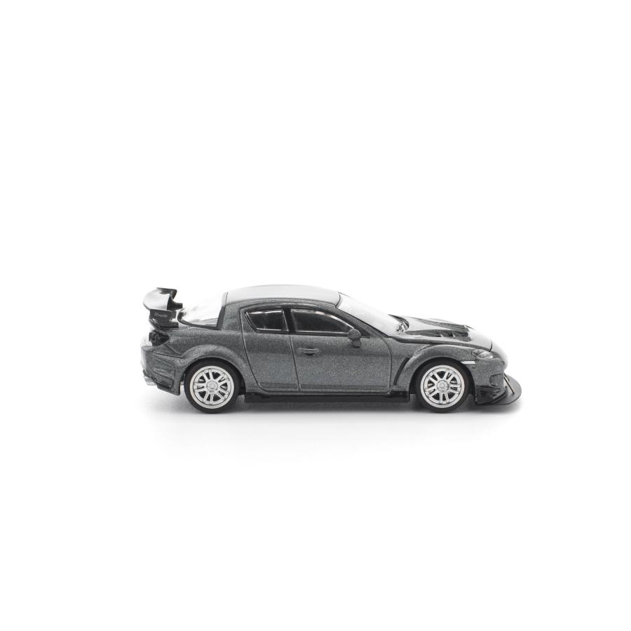 POP RACE 1/64 MAZDA RX-8 RE-AMEMIYA GUN?METAL / マツダ RE雨宮